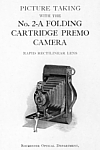 No. 2-A Folding Cartridge Premo Camera